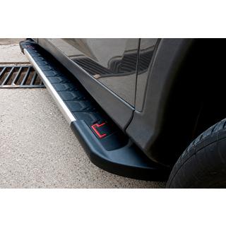 Stranske stopnice RedLine V1 (2 kos, aluminij) fotografija 1