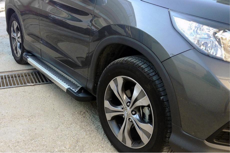 Honda CRV 2012–2016 Stranski pragovi Line (2 kos, aluminij) Image