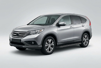 Honda CRV 2012–2016 Bočne stopnice Bosphorus Black (2 kos, aluminij) fotografija 1
