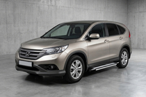 Honda CRV 2012–2016 Stranske stopnice Rainbow (2 kos, aluminij) fotografija 1