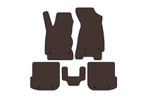 Audi A4 B5 1994–2001 Gumijasti tepihi za notranjost Carsuit (Sedan, rjavi) fotografija 1
