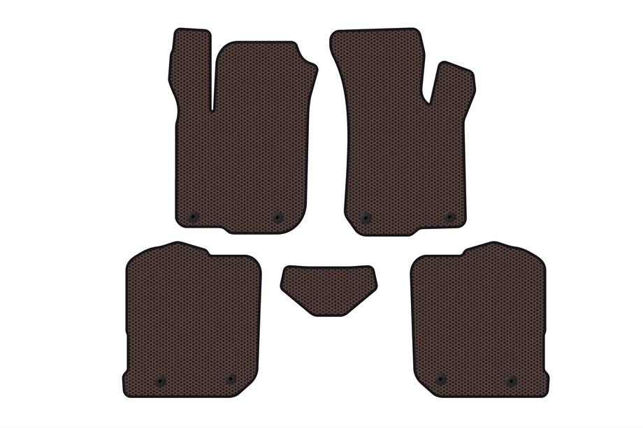 Audi A3 1996–2003 Gumijaste talne preproge Carsuit (HB, rjave) Image