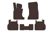 BMW serija 7 F01/F02 2008–2015 Carsuit gumijasti tepihi za notranjost (za F01, rjavi) fotografija 1