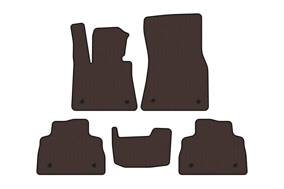 BMW X6 G06 2019–2027 Gumijasti tepihi Carsuit (Rjavi) Image