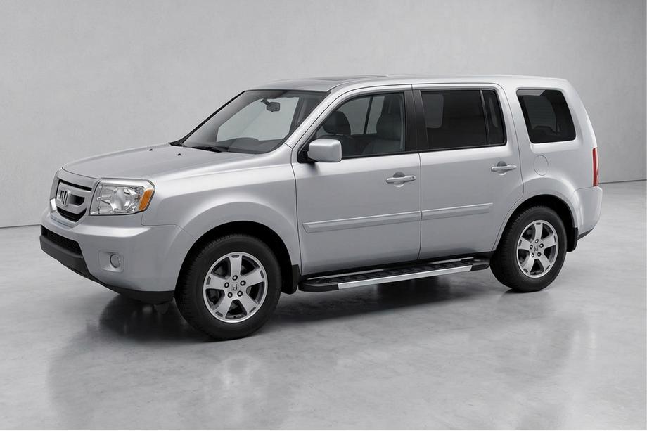 Honda Pilot 2008–2015 Stranske stopnice RedLine V1 (2 kos, aluminij) Image
