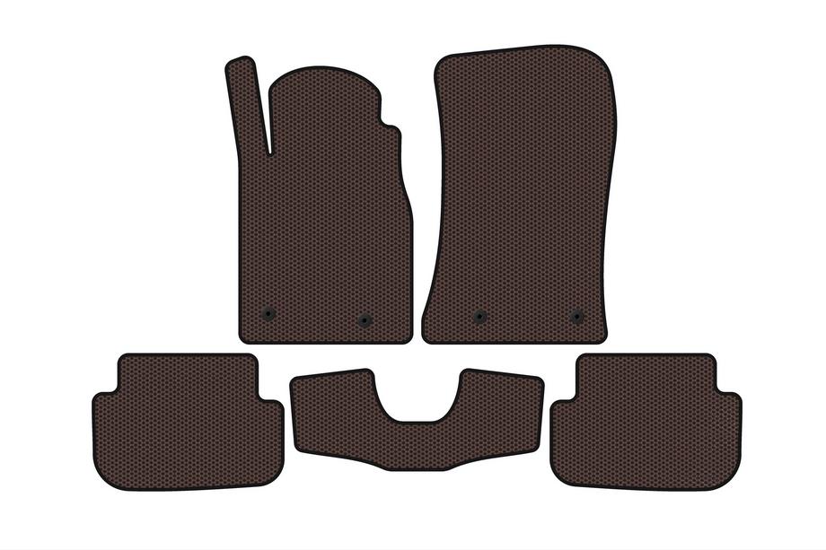 Chevrolet Camaro 2009–2015 Gumijasti tepihi Carsuit (Rjavi) Image