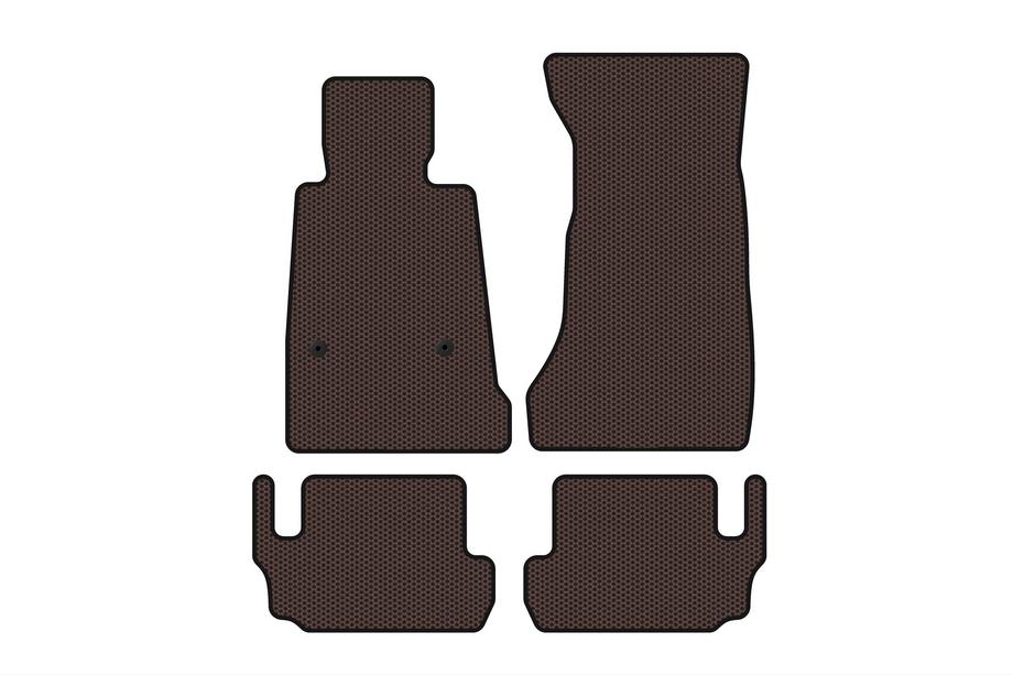 Chevrolet Camaro 2015– Gumijasti tepihi Carsuit (Rjavi) Image