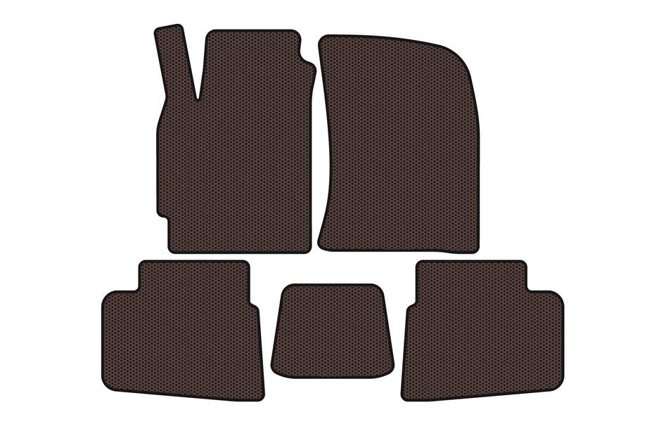Chevrolet Evanda 2000–2006 Gumijasti tepihi Carsuit (Rjavi) Image