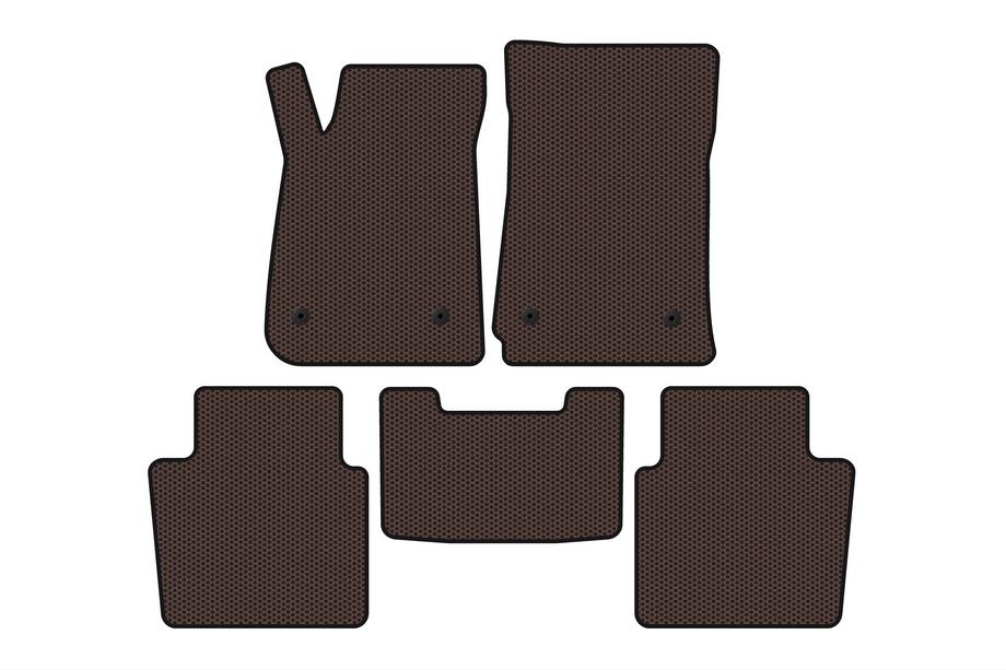 Chevrolet Impala 2013–2020 Gumijasti tepihi za avto Carsuit (SD, rjavi) Image