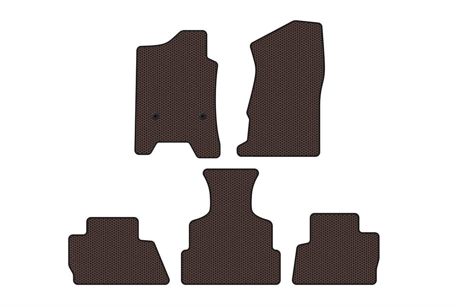 Chevrolet Tahoe 2014–2019 Gumijasti tepihi Carsuit (2014-2020, rjavi) Image