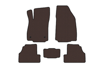 Chevrolet Trax 2012–2023 Gumijasti tepihi za avto Carsuit (2012-2019, rjavi) fotografija 1