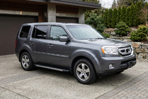 Honda Pilot 2008–2015 Bočne stopnice Duru (2 kosa, aluminij) fotografija 2