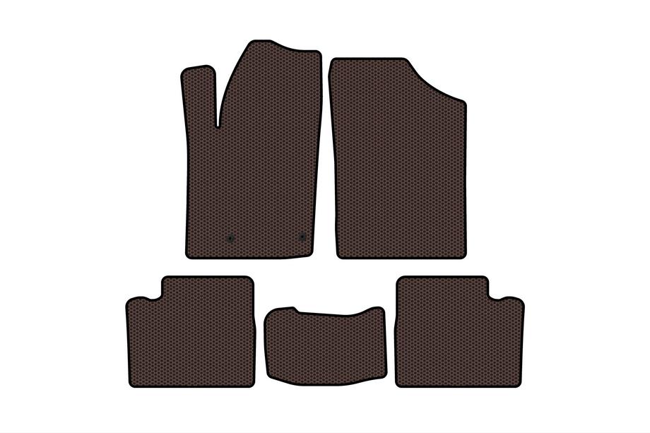 Citroen Berlingo 1996–2008 Gumijasti tepihi Carsuit (Rjavi) Image