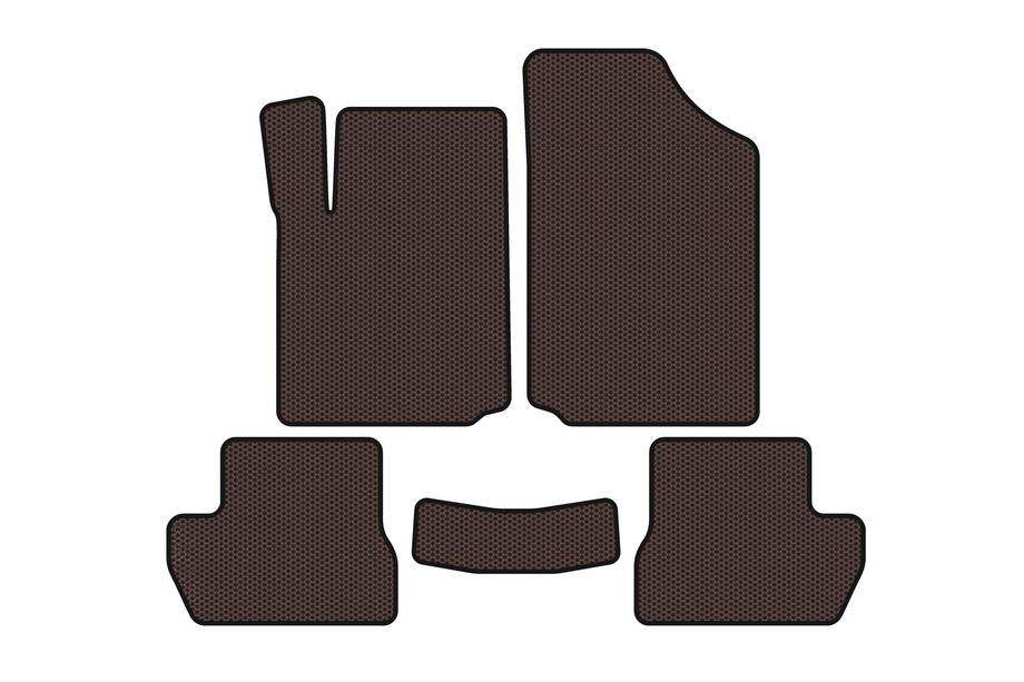 Citroen C-2 2003–2009 Gumijasti tepihi Carsuit (Rjavi) Image
