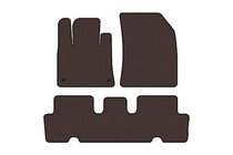 Citroen C-4 Picasso 2013–2022 Gumijasti avto tepihi Carsuit V1 (2 vrsti, rjavi) fotografija 1