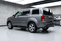 Honda Pilot 2008–2015 Bočne stopnice Bosphorus Black (2 kos, aluminij) fotografija 1