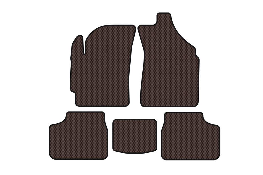 Daewoo Matiz 2009–2015 Gumijasti tepihi Carsuit (Rjavi) Image