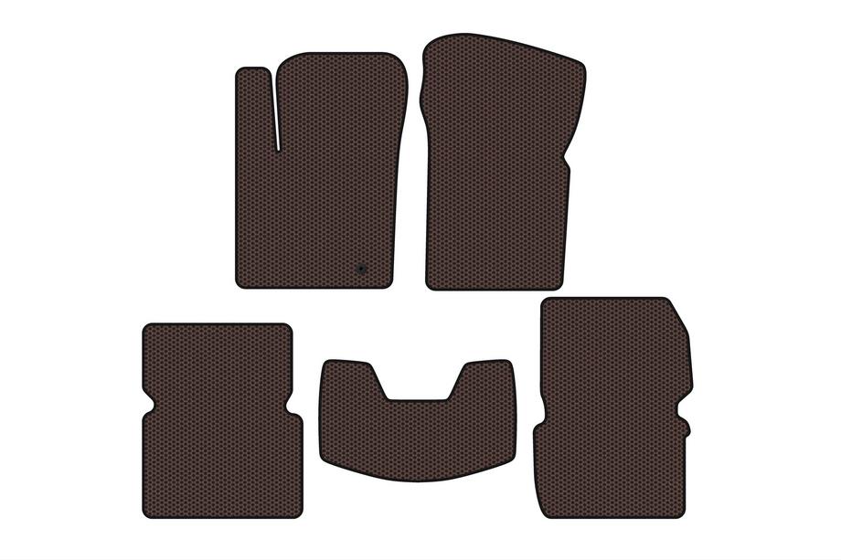 Dodge Avenger 2007–2014 Gumijasti tepihi Carsuit (Rjavi) Image