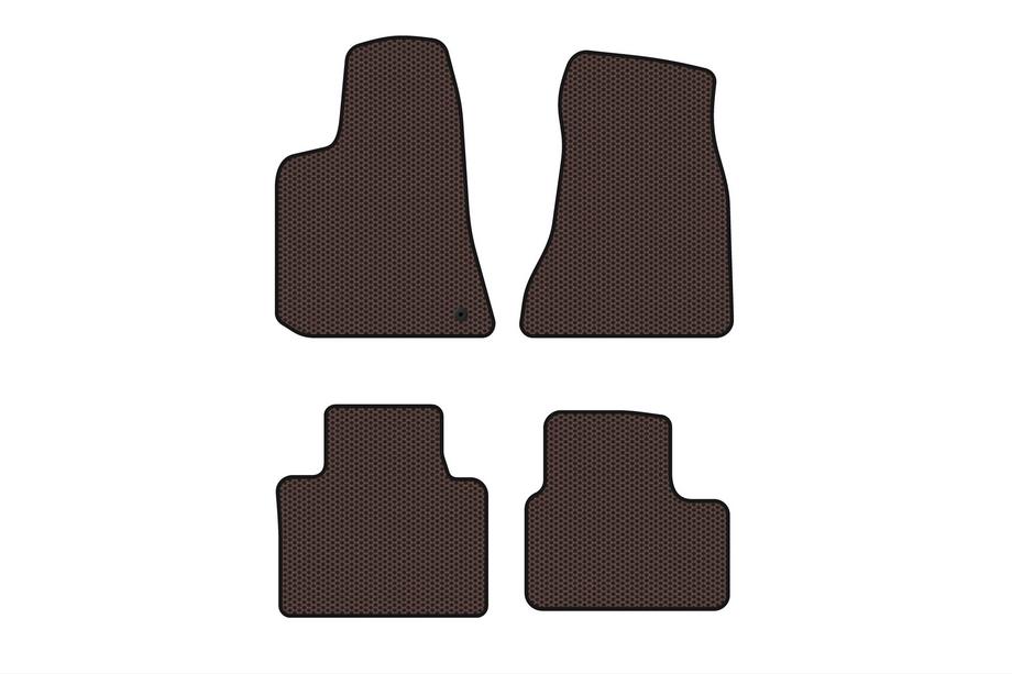 Dodge Charger 2005–2010 Carsuit gumijasti tepihi (2005-2010, rjavi) Image