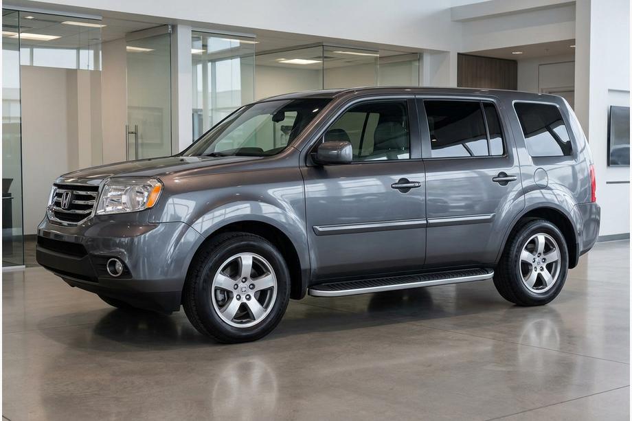 Honda Pilot 2008–2015 Stranske stopnice Tayga Grey (2 kos, aluminij) Image