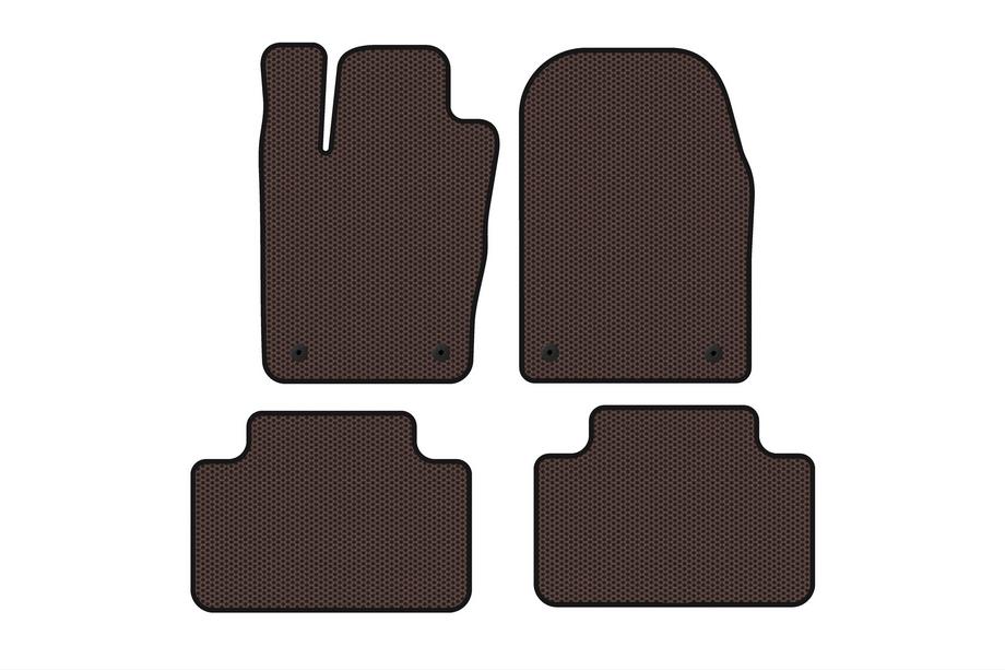 Dodge Durango 2010– Gumijasti tepihi Carsuit (Rjavi) Image