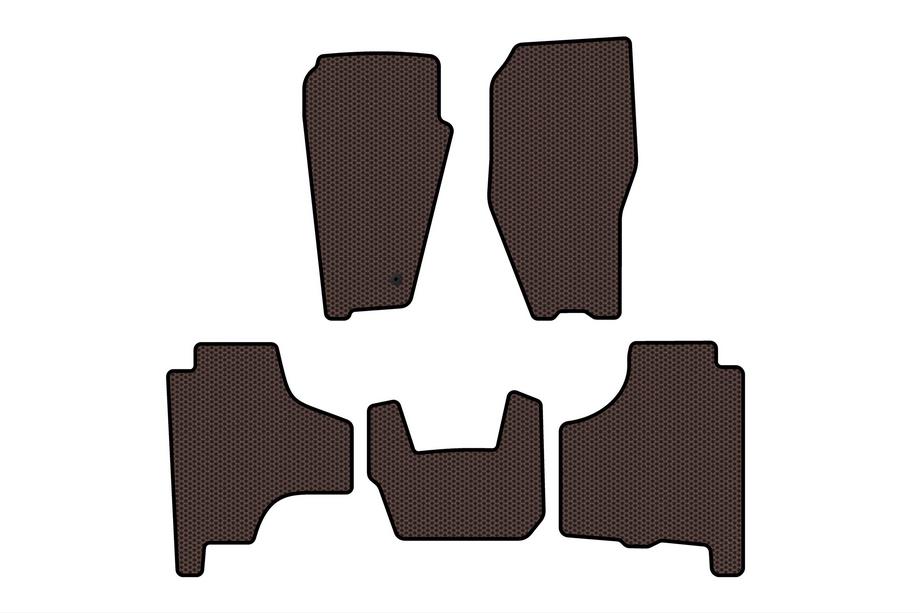 Dodge Nitro 2006–2011 Gumijasti tepihi Carsuit (Rjavi) Image