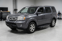 Honda Pilot 2008–2015 Stranske stopnice RedLine Black (2 kosa, aluminij) fotografija 1