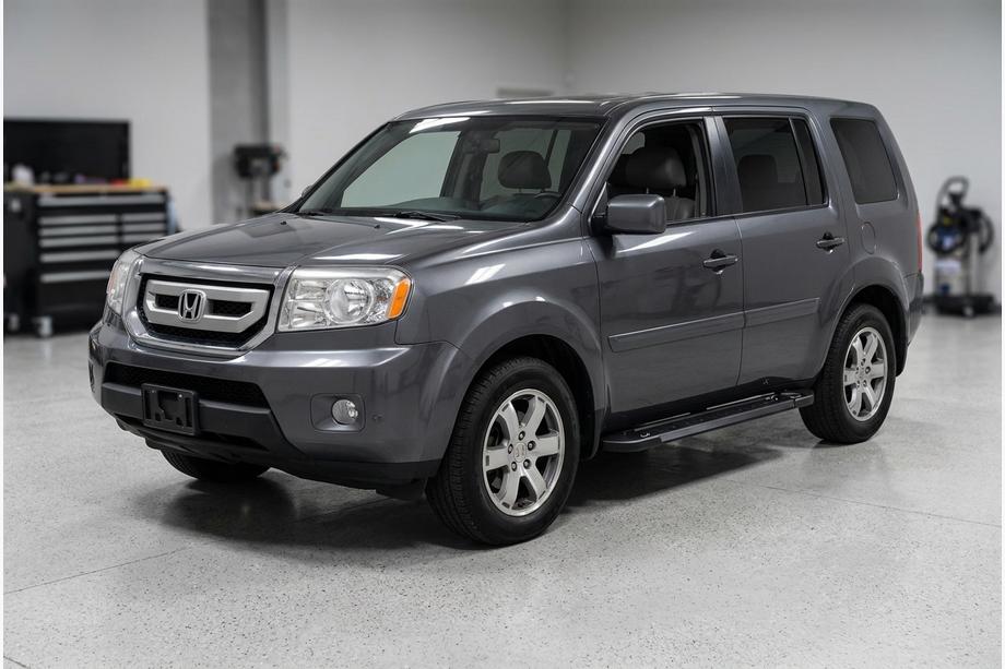 Honda Pilot 2008–2015 Stranske stopnice RedLine Black (2 kosa, aluminij) Image