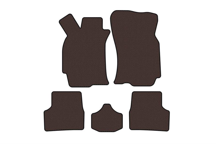 Fiat Albea 2002–2012 Gumijasti tepihi za avto Carsuit (SD, rjavi) Image