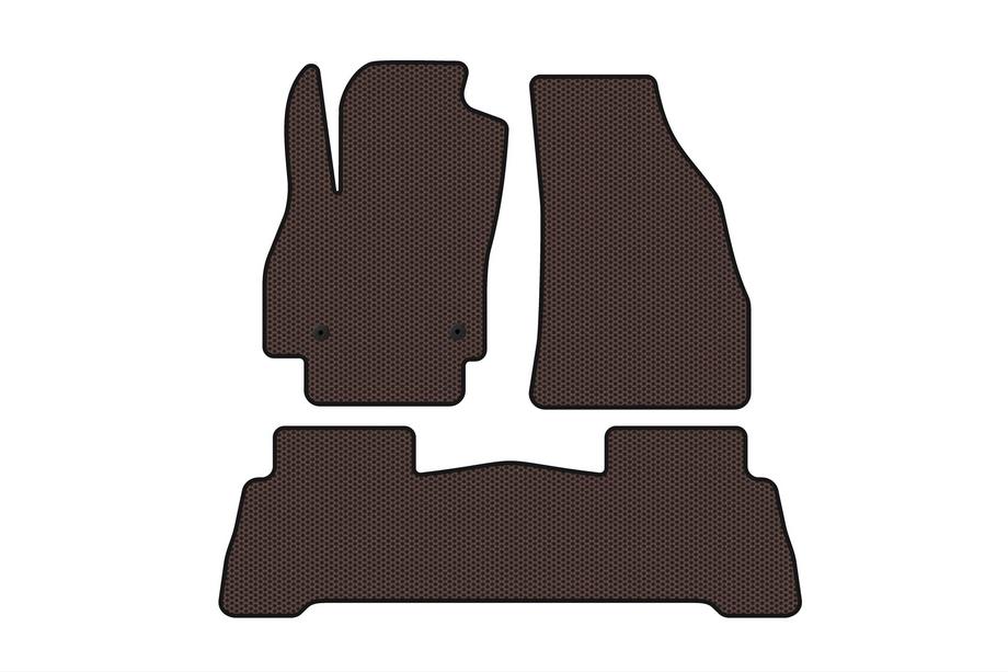 Fiat Fiorino/Qubo 2008–2024 Carsuit gumijaste preproge za kabino (za Fiorino, rjave) Image