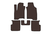Fiat Panda 2011–2023 Gumijasti tepihi Carsuit (Rjavi) fotografija 1