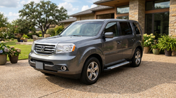 Honda Pilot 2008–2015 Stranske stopnice Allmond Grey (2 kosa, aluminij) fotografija 1