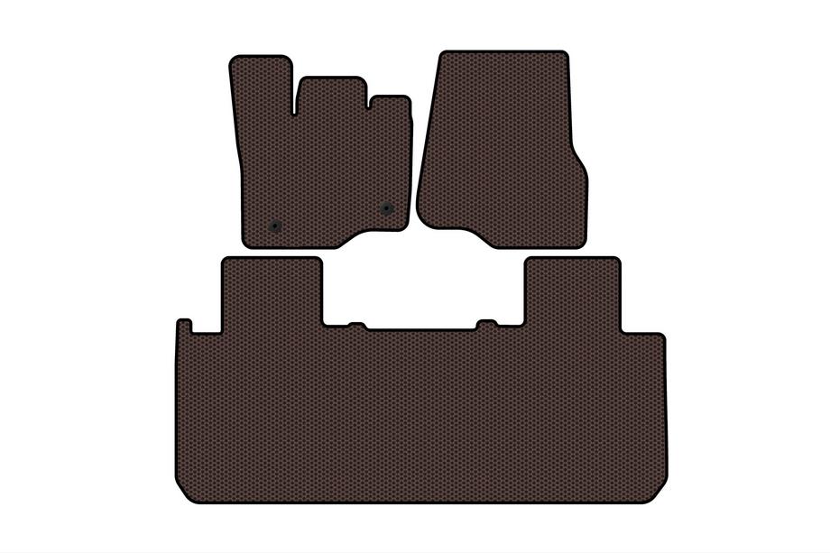 Ford F-150 2014–2021 Gumijasti tepihi Carsuit (Rjavi) Image