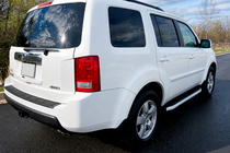 Honda Pilot 2008–2015 Stranske stopnice Fullmond (2 kos, aluminij) fotografija 3