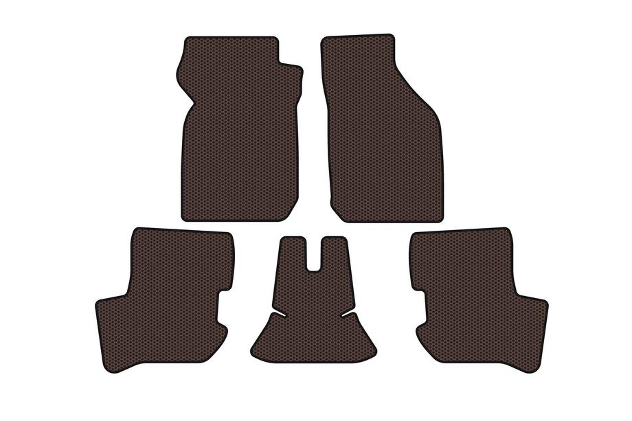 Ford Ka 1996–2008 Gumijaste talne preproge Carsuit (HB, rjave) Image