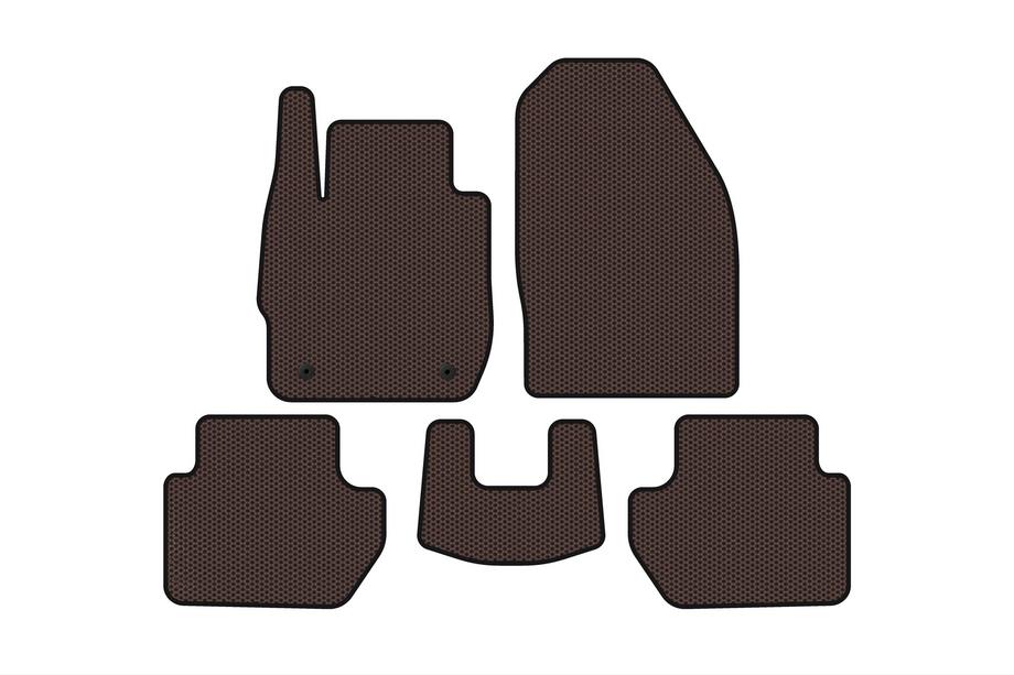 Ford Ka 2016– Gumijasti tepihi za avto Carsuit (SD, rjavi) Image