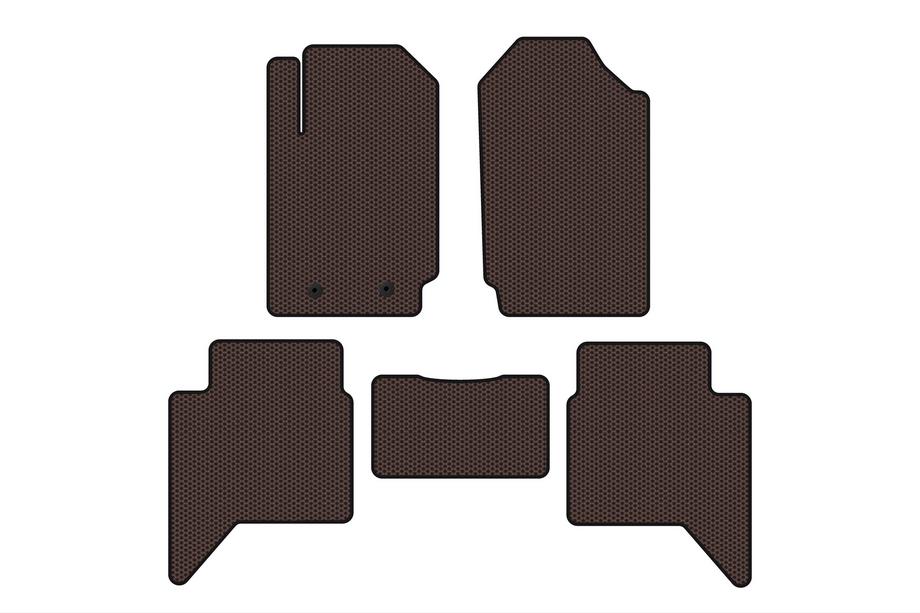 Ford Ranger 2011–2022 Gumijasti tepihi Carsuit (Rjavi) Image