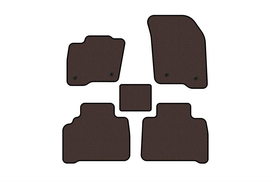 Ford S-Max 2015– Gumijasti tepihi Carsuit (Rjavi) Image
