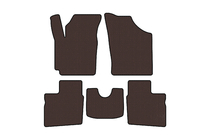Geely CK-1 2005–2008 Gumijaste preproge Carsuit (2005-2009, SD, rjava) fotografija 1