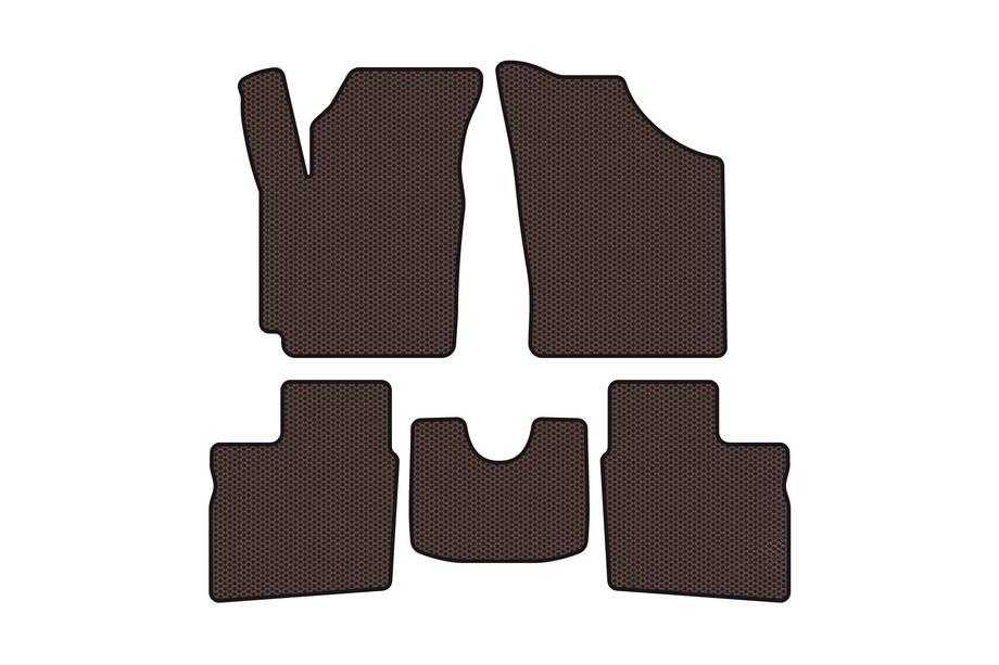 Geely CK-1 2005–2008 Gumijaste preproge Carsuit (2005-2009, SD, rjava) Image