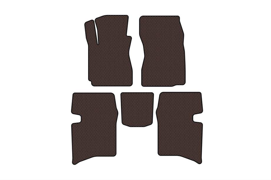 Geely MK 2006–2014 Gumijasti tepihi za avto Carsuit (SD, rjavi) Image