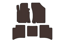 Geely MK Cross 2010–2016 Gumijasti tepihi Carsuit (Rjavi) fotografija 1