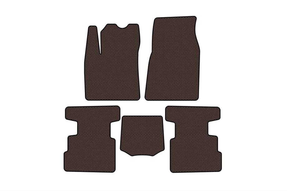 Great Wall Haval H6 III 2020– Gumijasti tepihi Carsuit (Rjavi) Image