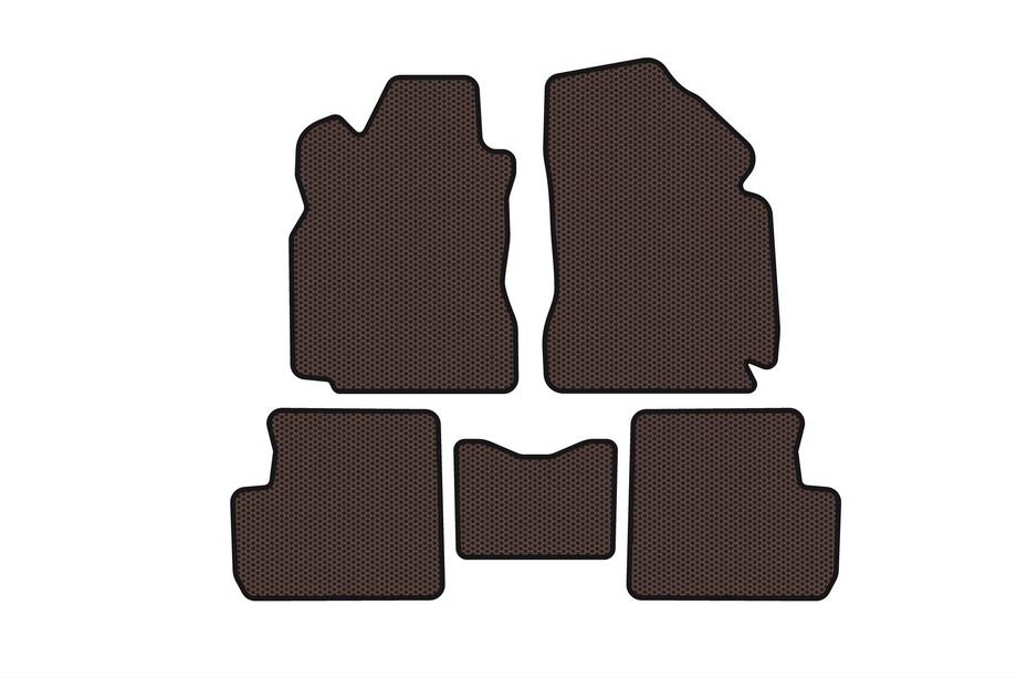 GreatWall Haval M4 2012–2021 Gumijasti tepihi Carsuit (Rjavi) Image