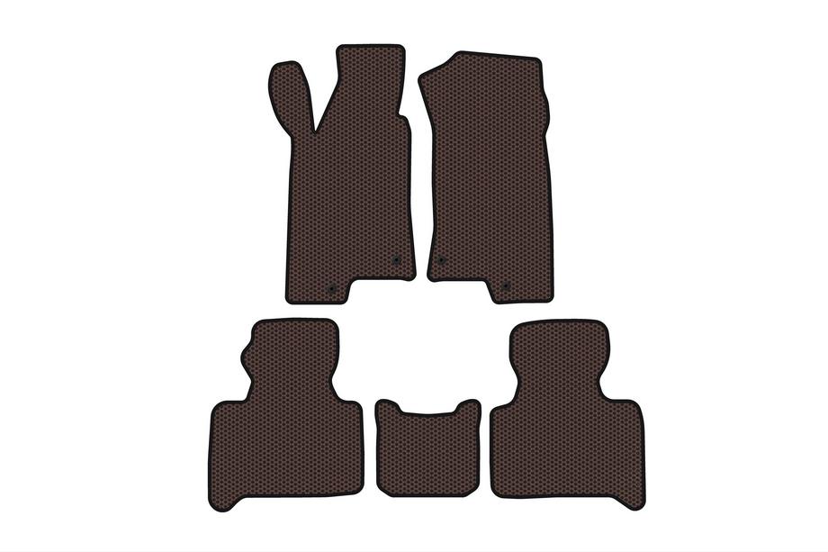 Hummer H3 2005–2010 Gumijasti tepihi Carsuit (Rjavi) Image