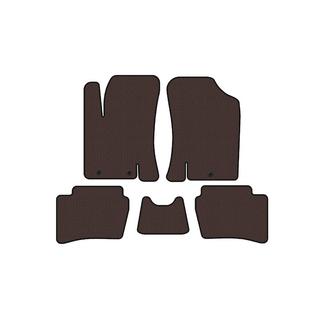 Gumijaste talne preproge Carsuit (HB, rjave) Hyundai I-20 2008–2012 fotografija 1