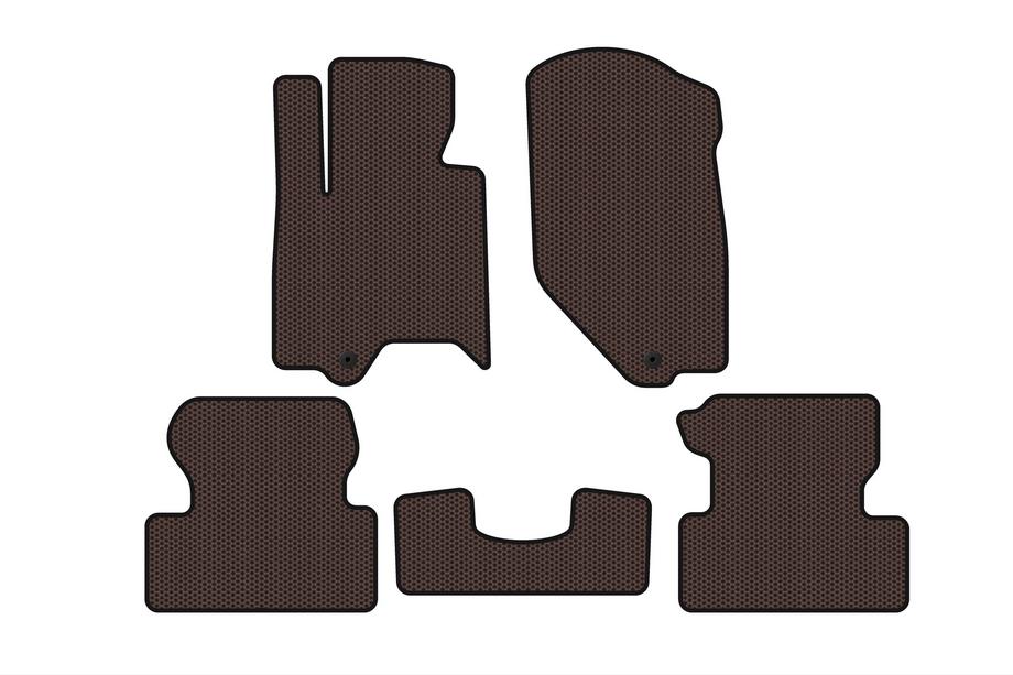 Infiniti QX50 2007–2013 Gumijasti tepihi Carsuit (Rjavi) Image