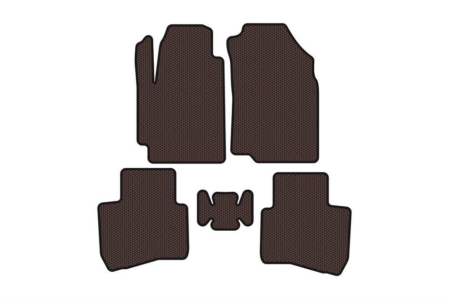 JAC S2 2014–2020 Gumijasti tepihi Carsuit (Rjavi) Image