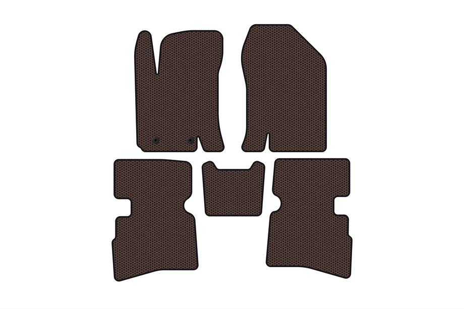 JAC S4 2018– Gumijasti tepihi Carsuit (Rjavi) Image