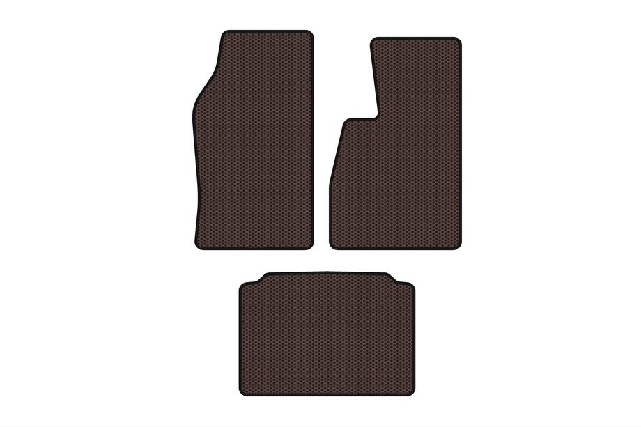 Jeep Grand Cherokee WK 2004–2010 Gumijaste preproge Carsuit (desni volan, rjava) Fotografija 1